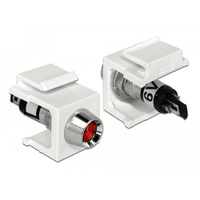 86447 cavo di collegamento Keystone LED Nero, Rosso, Acciaio inossidabile, Bianco, Modulo di Keystone en oferta