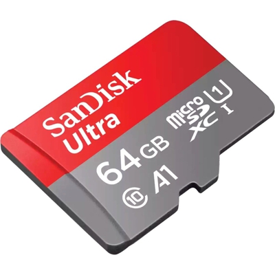 Ultra microSD memoria flash 64 GB MicroSDXC UHS-I Classe 10, Scheda di memoria