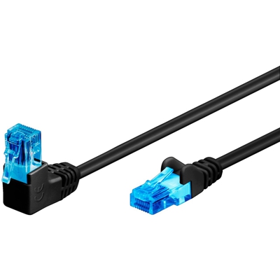 51528 cavo di rete Nero 0,5 m Cat6a U/UTP (UTP)