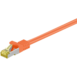 RJ-45 CAT7 5m cavo di rete Arancione S/FTP (S-STP) en oferta