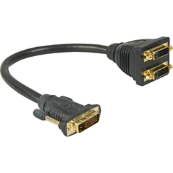 MMK ADAP 24+1 DVI-D > 2x DVI-D cavo DVI 2x DVI F Nero, Cavo a Y en oferta