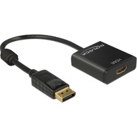 62607 cavo e adattatore video 0,2 m DisplayPort 1.2 HDMI Nero
