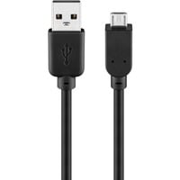 USB micro-B 300, 3m cavo USB Micro-USB B USB A Nero en oferta