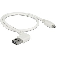 85170 cavo USB 0,5 m USB 2.0 USB A Micro-USB B Bianco, Adattatore