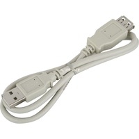 USB Verl AA 060 HiSpeed 0.6m cavo USB 0,6 m USB A Grigio, Cavo di prolunga
