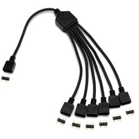 EK-D-RGB 6-Way Splitter Cable, Cavo a Y