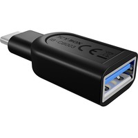 USB 3.0 C - USB 3.0 A Nero, Adattatore