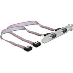89268 cavo seriale 0,4 m 2x Serial DB9 2x COM en oferta