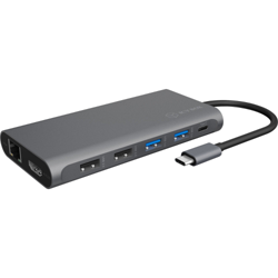 IB-DK4050-CPD USB 3.2 Gen 1 (3.1 Gen 1) Type-C 5000 Mbit/s Antracite, Docking station precio