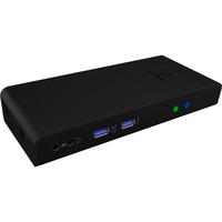 IB-DK2251AC replicatore di porte e docking station per notebook Cablato USB 3.2 Gen 1 (3.1 Gen 1) Type-B Nero