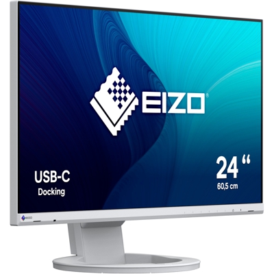 FlexScan EV2480-WT LED display 60,5 cm (23.8") 1920 x 1080 Pixel Full HD Bianco, Monitor LED