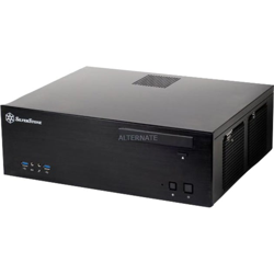 SST-GD04B vane portacomputer HTPC Nero, Alloggiamento desktop precio