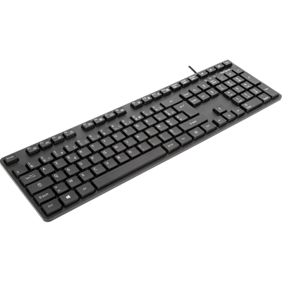 AKB30DE tastiera USB QWERTZ Tedesco Nero