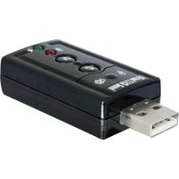 61645 adattatore per inversione del genere dei cavi USB 2.0 2x 3,5 Nero, Scheda audio características