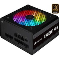 CX550F RGB alimentatore per computer 550 W 24-pin ATX Nero, Alimentatore PC precio