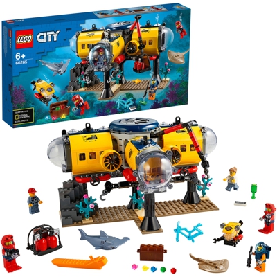 City Base per esplorazioni oceaniche - 60265, Giochi di costruzione