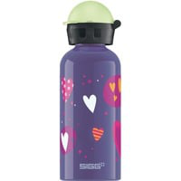 Glow Heartballons 400 ml Alluminio Nero, Rosa, Porpora, Bottiglia di acqua características
