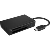 IB-CR401-C3 lettore di schede USB 3.2 Gen 1 (3.1 Gen 1) Type-C Nero