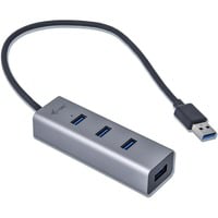Metal U3HUBMETAL403 hub di interfaccia USB 3.2 Gen 1 (3.1 Gen 1) Type-A 5000 Mbit/s Grigio, Hub USB en oferta
