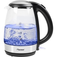 AWK780G bollitore elettrico 1,7 L 2200 W Nero, Argento