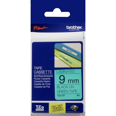 TZE721 nastro per etichettatrice TZ, Nastro di scrittura