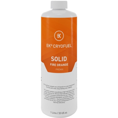 EK-CryoFuel Solid Fire Orange (Premix 1000mL), Liquido refrigerante