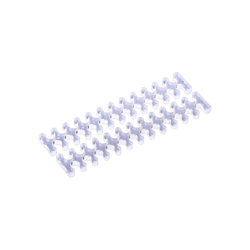 24748 organizer per cavi Supporto per cavo Trasparente 2 pezzo(i), Instradamento dei cavi precio