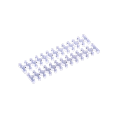 24748 organizer per cavi Supporto per cavo Trasparente 2 pezzo(i), Instradamento dei cavi