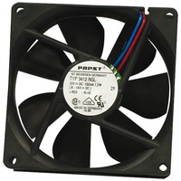 8412 NGLE Case per computer Ventilatore 8 cm Nero, Ventola