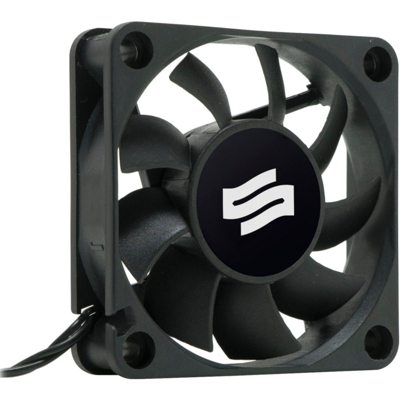 Zephyr 60 Case per computer Ventilatore 6 cm Nero, Ventola