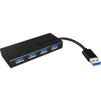 IB-AC6104-B 5000 Mbit/s Nero, Hub USB