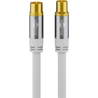 70319 cavo coassiale 5 m Bianco