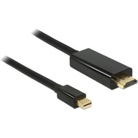 83698 cavo e adattatore video 1 m Mini DisplayPort HDMI Nero