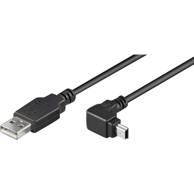 1.8m USB Cable cavo USB 1,8 m USB A Mini-USB B Nero