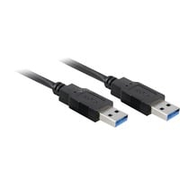 USB 3.0 AA 300 HiSpeed, 3m cavo USB USB A Nero