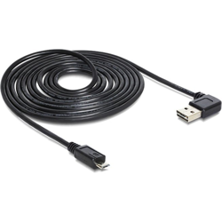 3m USB 2.0 A - micro-B m/m cavo USB USB A Micro-USB B Nero en oferta