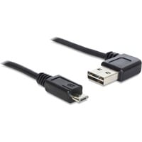 0.5m, USB2.0-A/USB2.0 Micro-B cavo USB 0,5 m USB A Micro-USB B Nero precio