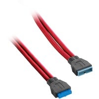 CM-CAB-IUS3-N50KR-R cavo USB 0,5 m USB 3.2 Gen 1 (3.1 Gen 1) Rosso, Cavo di prolunga