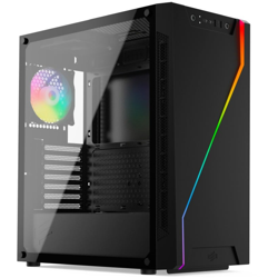 Armis AR6Q EVO TG ARGB Nero, Chassis Tower características