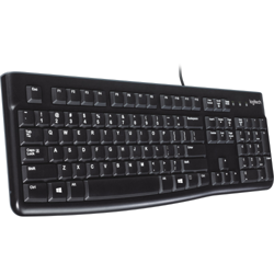 Keyboard K120 for Business tastiera USB QWERTY US International Nero en oferta