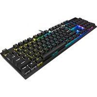 K60 RGB PRO Low Profile tastiera USB QWERTZ Tedesco Nero, Tastiera da gioco