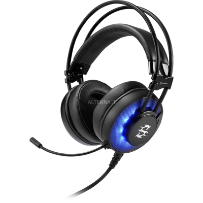SKILLER SGH2 Cuffia Padiglione auricolare Nero, Cuffia da gioco