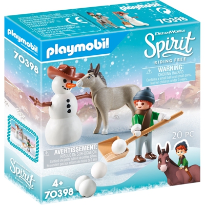 Snow time with Snips and Señor Carrots, Giochi di costruzione