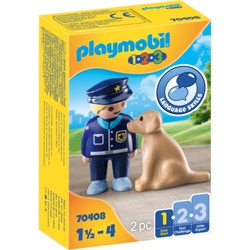 Police Officer with Dog, Giochi di costruzione precio