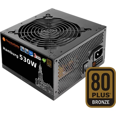 W0392RE alimentatore per computer 530 W 20+4 pin ATX ATX Nero, Alimentatore PC