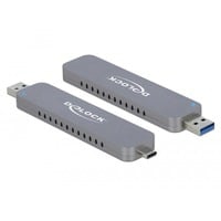42616 contenitore di unità di archiviazione Box esterno SSD Argento M.2, Disk enclosure