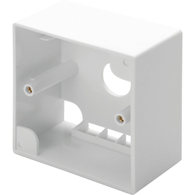 Telaio per scatola di derivazione vuota Keystone 80x80 mm, tipo tedesco, Casella