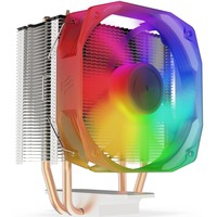 Spartan 4 EVO ARGB Processore Refrigeratore 10 cm Bianco, raffreddamento CPU