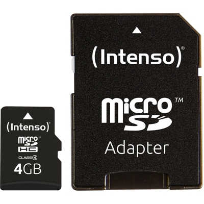 3403450 memoria flash 4 GB MicroSDHC Classe 4, Scheda di memoria