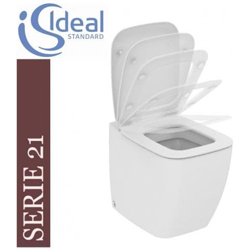 Serie 21 Art T320101 Wc Pavimento Con Sedile Rallentato en oferta